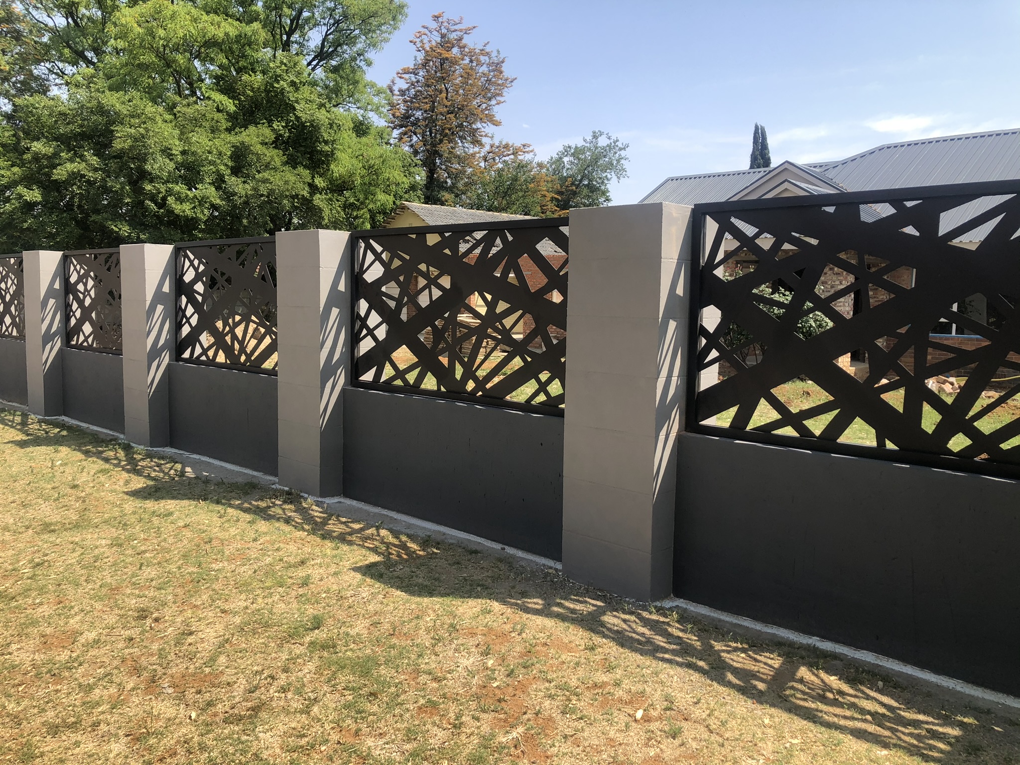 Decorative Steel Boundary Fence